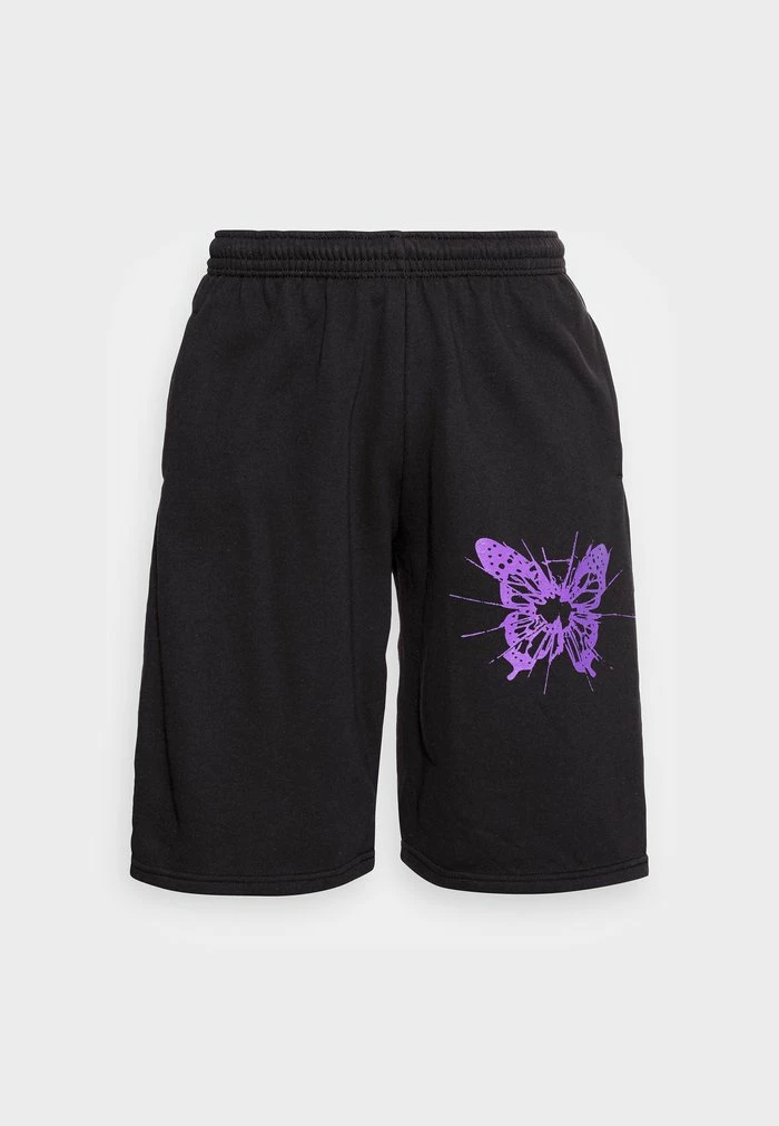 MAD WORLD LEG - Shorts - black