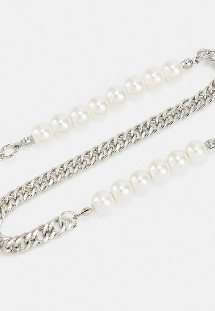 NECKLACE UNISEX - Necklace - silver-coloured