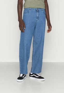 Vintage Supply WASHED BAGGY - Relaxed Fit Jeans - Light Blue Denim