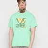 Vintage Supply VS TV FRONT & BACK GRAPHIC TEE - Print T-shirt - Mint