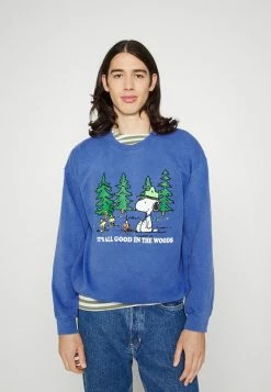 Vintage Supply SNOOPY WITH 'IT'S ALL GOOD IN THE WOODS UNISEX - Sweatshirt - Od Blue