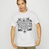 Vintage Supply WITH WILDERNESS GUIDE GRAPHIC UNISEX - Print T-shirt - White