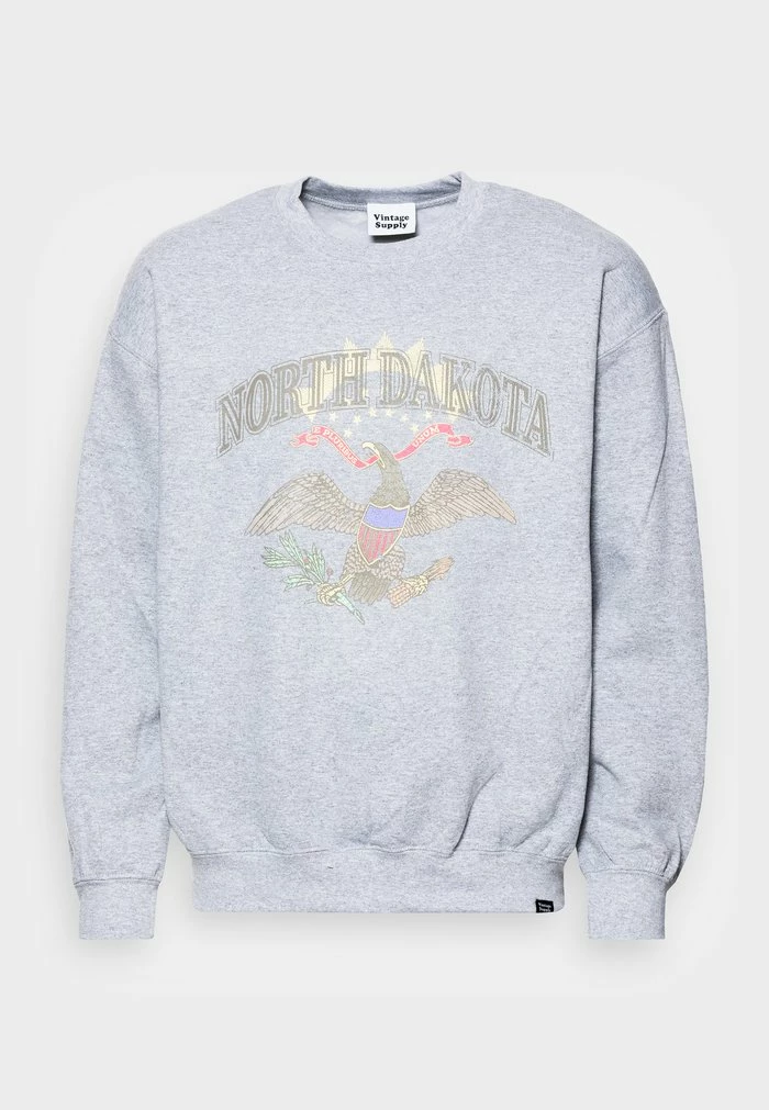 NORTH DAKOTA - Sweatshirt - sports grey