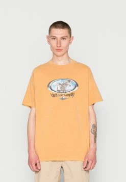 Vintage Supply ZEBRAGIRAFFE TEE - Print T-shirt - Old Gold