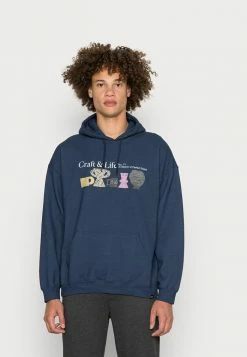 Vintage Supply LIFE GRAPHIC HOODIE - Hoodie - Navy