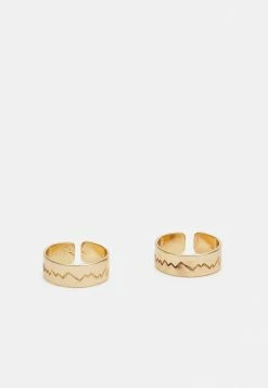 Vintage Supply UNISEX 2 PACK - Ring - Gold-coloured