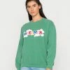 Vintage Supply OVERDYED WITH DREAMER PATCH - Sweatshirt - Green