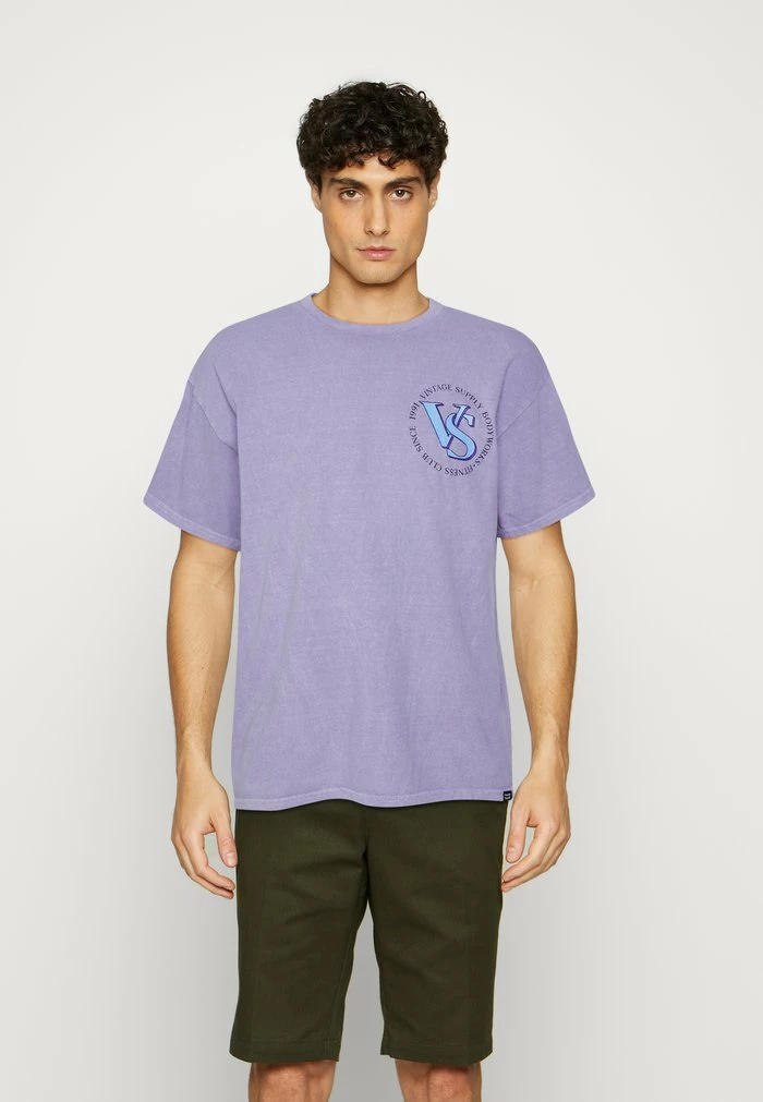 BODY WORKS FRONT & BACK TEE - Print T-shirt - purple