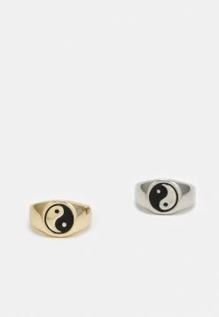 Vintage Supply UNISEX 2 PACK - Ring - Silver-coloured/gold-coloured