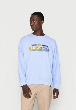 Vintage Supply SPORTS CLUB - Sweatshirt - Light Blue