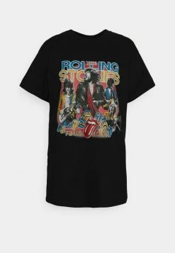 Vintage Supply ROLLING STONES GRAPHIC - Print T-shirt - Black