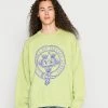 Vintage Supply UNIVERSITY FRONT PRINT - Sweatshirt - Green
