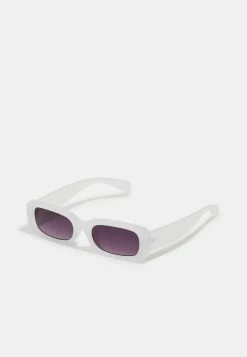 Vintage Supply CHUNKY SUNGLASSES UNISEX - Sunglasses - White