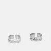 Vintage Supply UNISEX 2 PACK - Ring - Silver-coloured