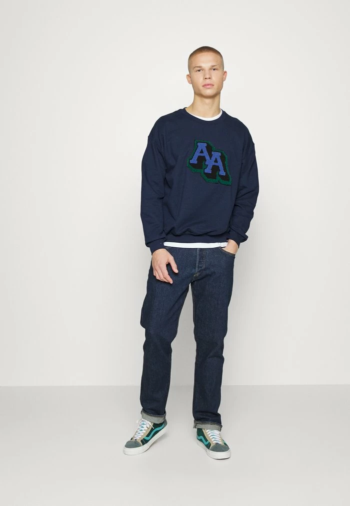ANDREAS ACHENBACH - Sweatshirt - navy