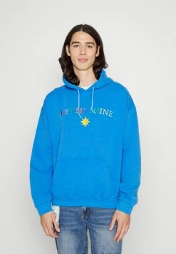 Vintage Supply LET ME SHINE EMBROIDERED HOODIE - Hoodie - Blue