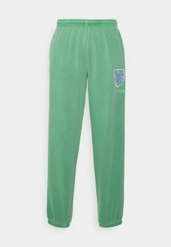 Vintage Supply JOGGER WITH SHEILD LOGO EMBROIDERY UNISEX - Tracksuit Bottoms - Green