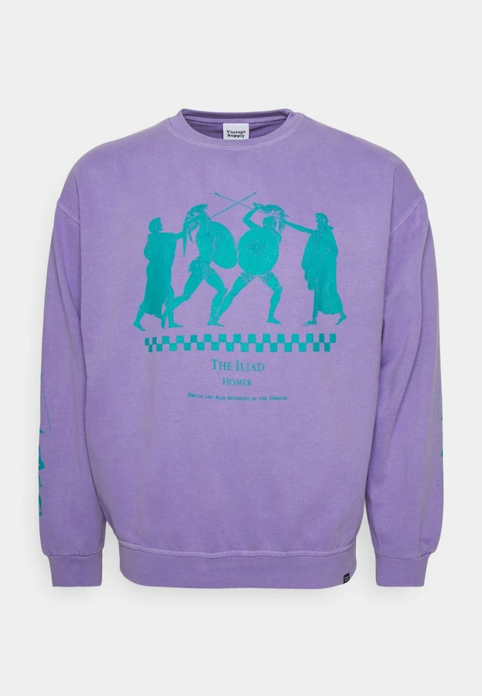 PLUS THE ILIAD HOMER - Sweatshirt - purple