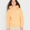 Vintage Supply OVERDYE GOLD HOODIE WITH CORE CHEST LOGO UNISEX - Sweatshirt - Gold