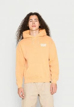 Vintage Supply OVERDYE GOLD HOODIE WITH CORE CHEST LOGO UNISEX - Sweatshirt - Gold