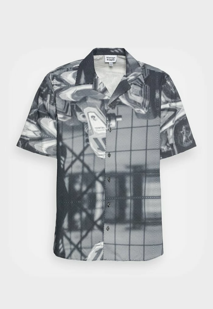 RACING REVERE SHIRT - Shirt - black/white