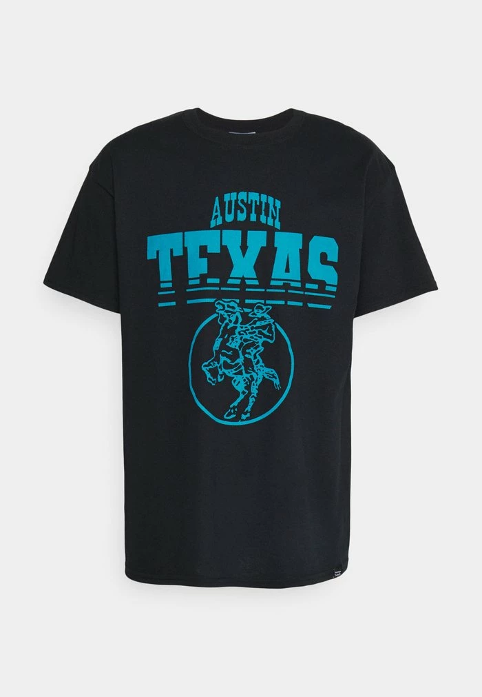 AUSTIN TEXAS TEE - Print T-shirt - black