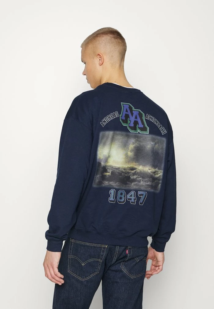 ANDREAS ACHENBACH - Sweatshirt - navy