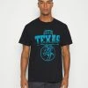 Vintage Supply AUSTIN TEXAS TEE - Print T-shirt - Black
